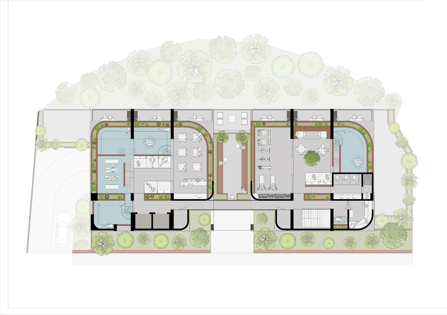 Plano maestro de VIMA Luxury Residences 
